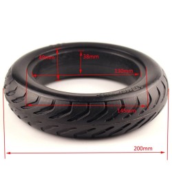 Xiaomi 8.5 İnç Dolgu (Patlamaz) Lastik – M365, Pro, 1S, Pro 2 Uyumlu