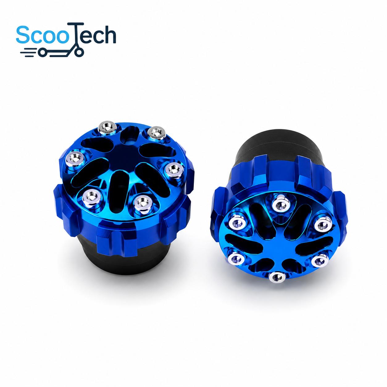 Elektrikli Scooter Mavi Sarı Koruma Takozu – 2’li Set